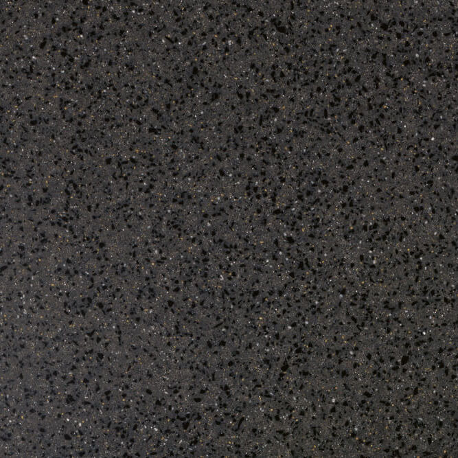 Cosmic Gold Quartz Black Kitchen Worktop