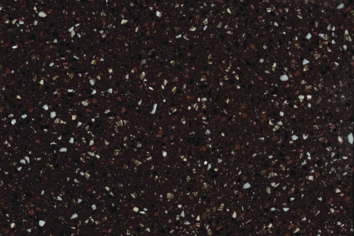 Red Quinoa Brown kitchen worktop